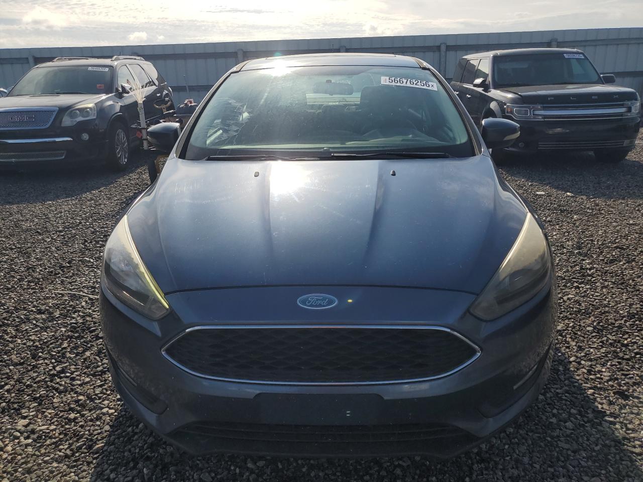 2018 Ford Focus Sel Blue vin: 1FADP3H26JL299889