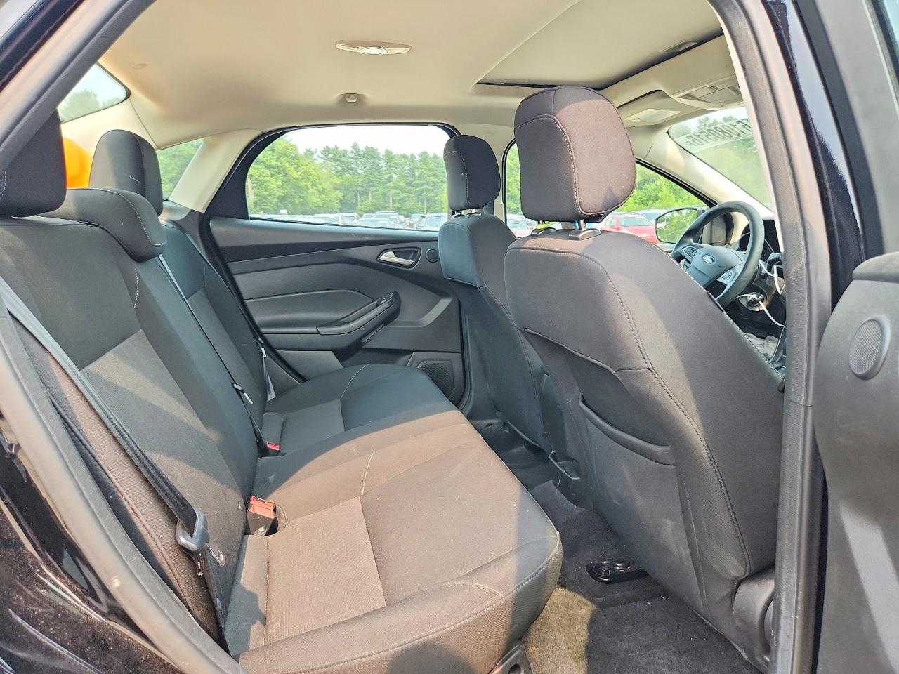 2018 Ford Focus Sel Черный vin: 1FADP3H2XJL233765