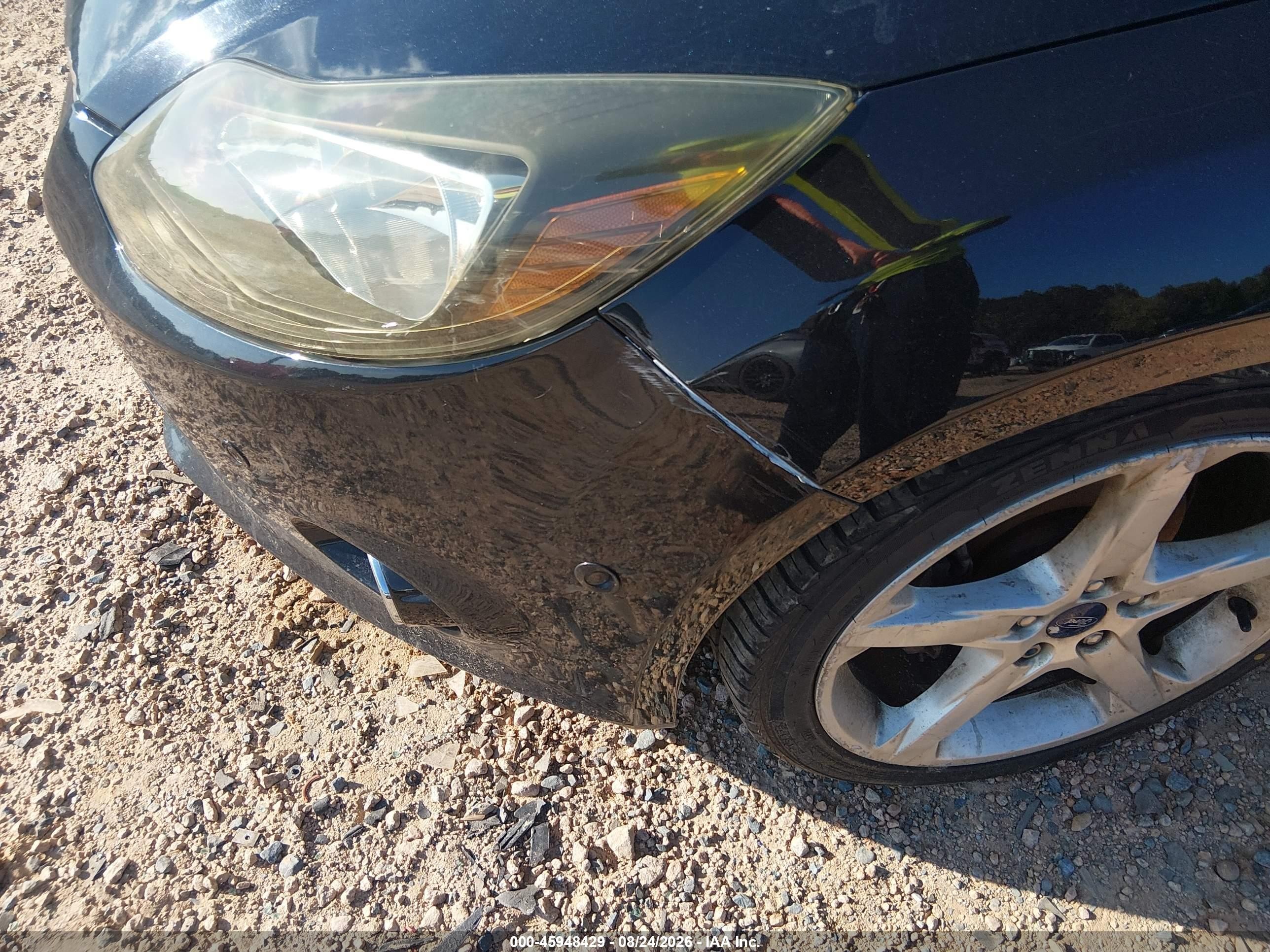 2013 Ford Focus Titanium Black vin: 1FADP3J20DL231490