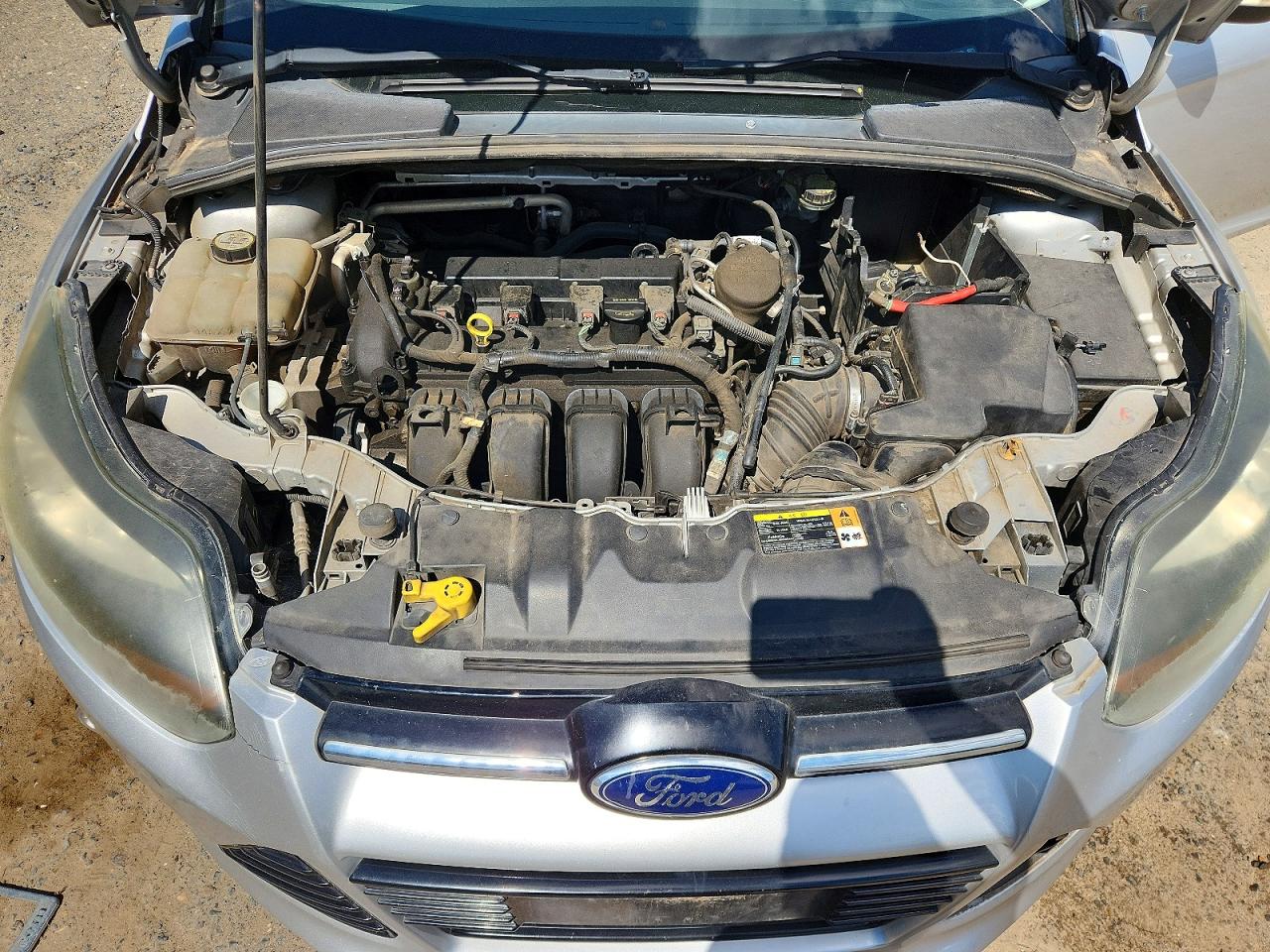 2013 Ford Focus Titanium Silver vin: 1FADP3J20DL301375