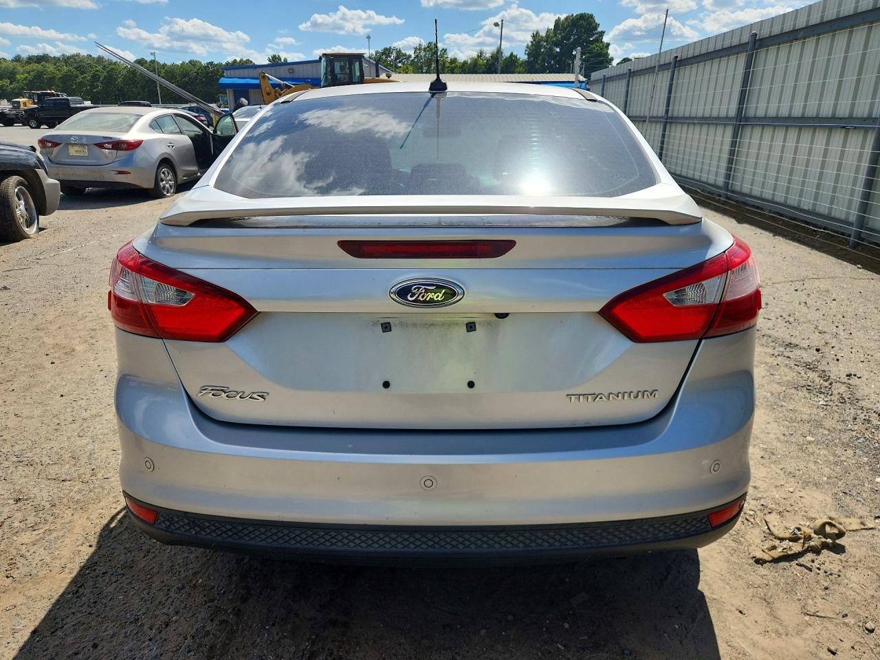 2013 Ford Focus Titanium Silver vin: 1FADP3J20DL301375