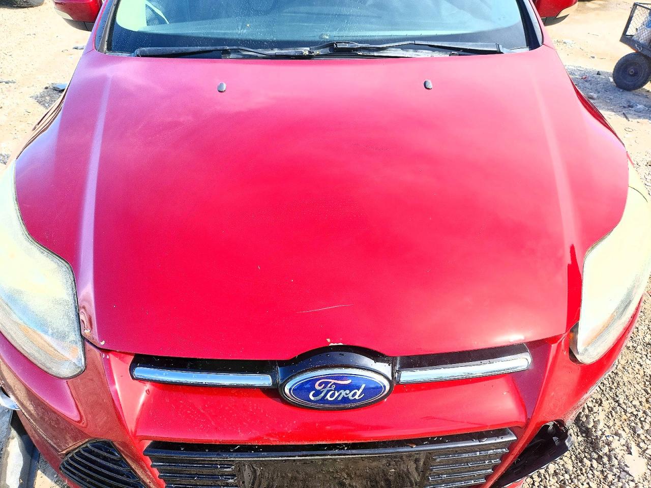 2014 Ford Focus Titanium Brown vin: 1FADP3J20EL105812
