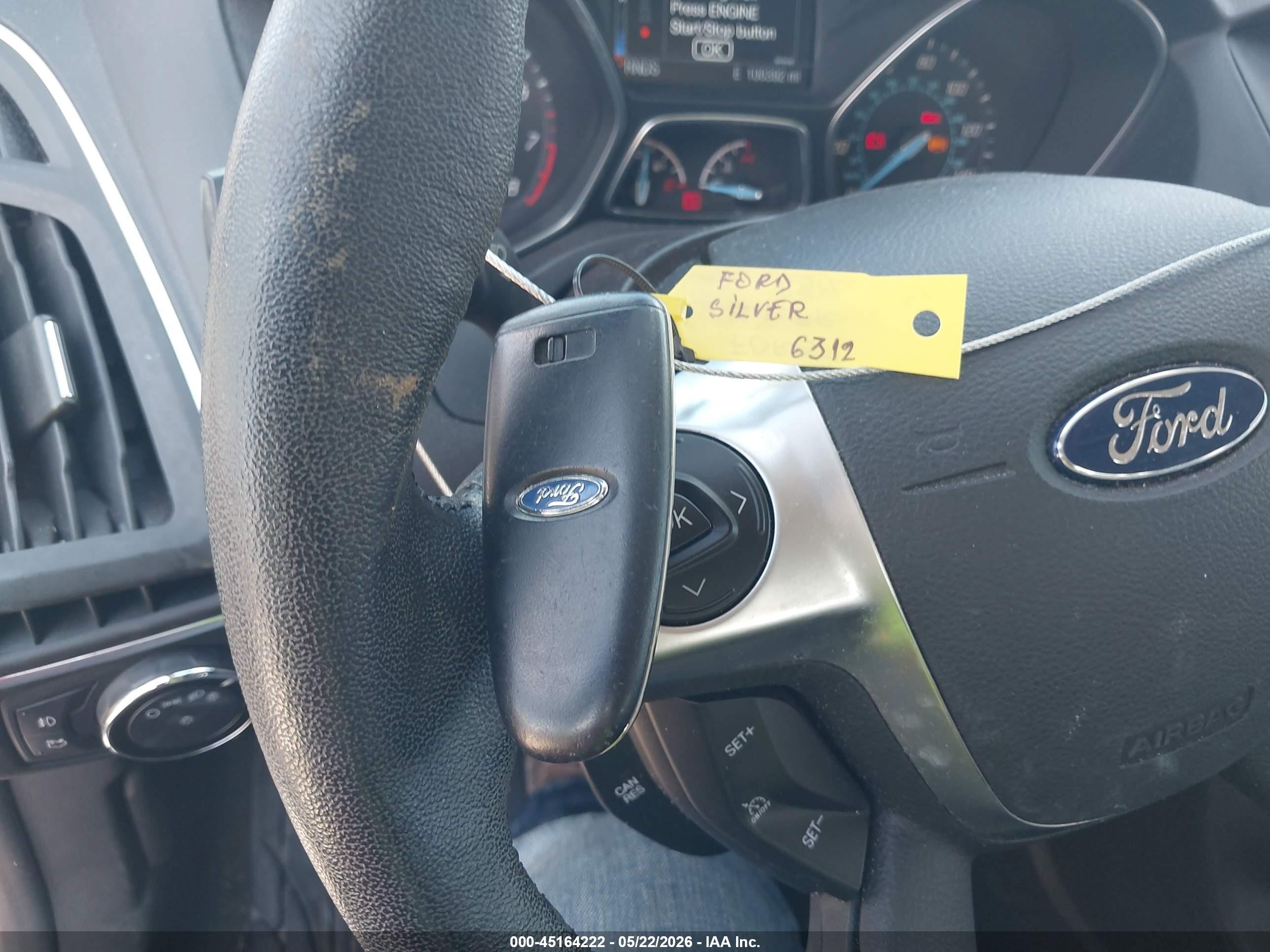 2014 Ford Focus Titanium Silver vin: 1FADP3J20EL310272