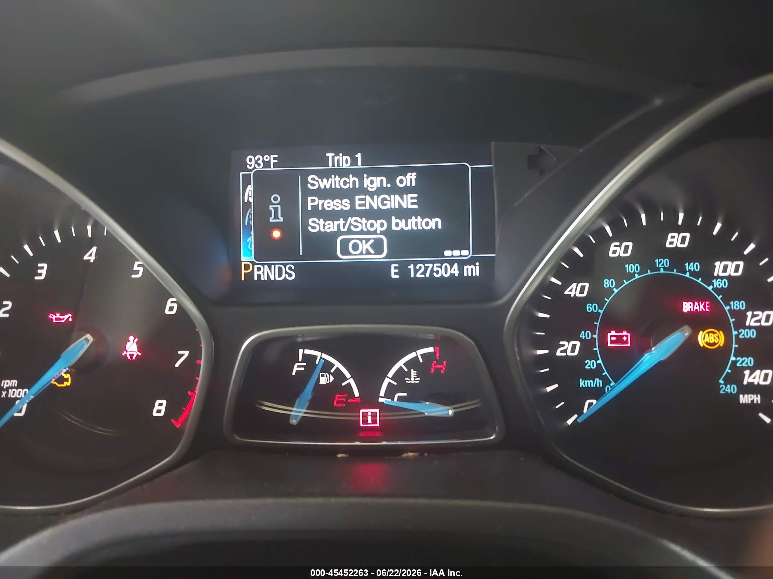2014 Ford Focus Titanium Red vin: 1FADP3J20EL409755