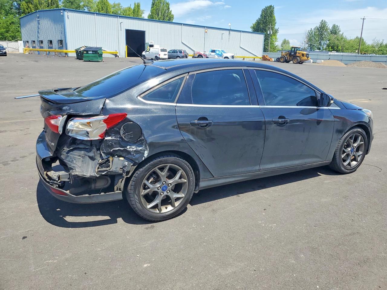 2014 Ford Focus Titanium Black vin: 1FADP3J20EL433232