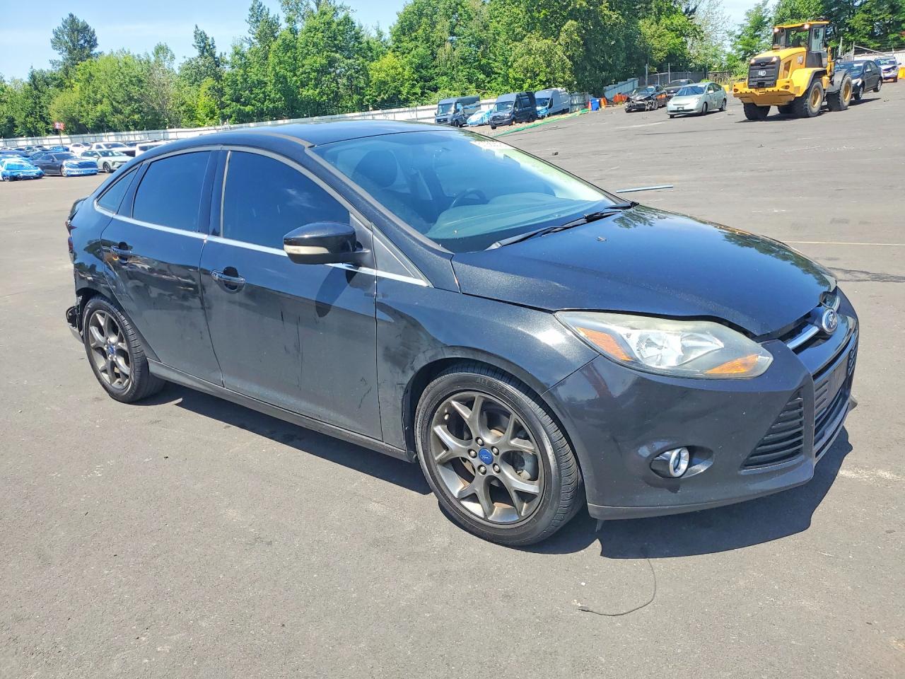 2014 Ford Focus Titanium Black vin: 1FADP3J20EL433232