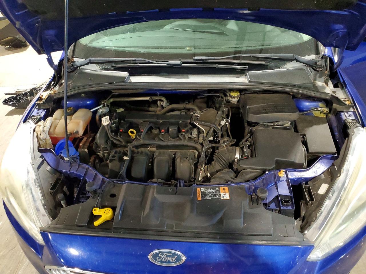 2015 Ford Focus Titanium Blue vin: 1FADP3J20FL216667