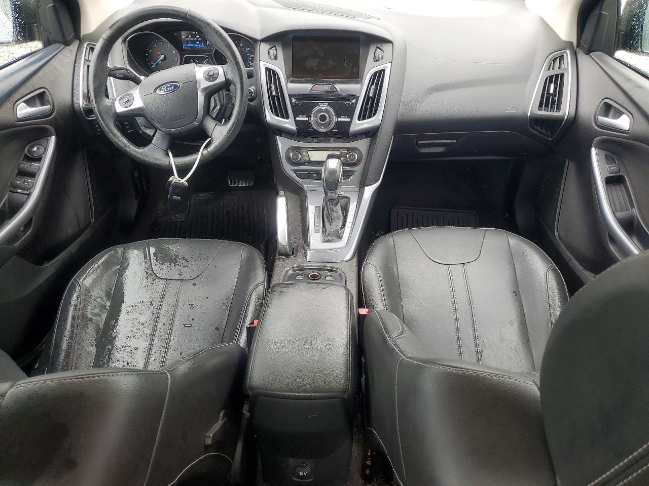 2013 Ford Focus Titanium Gray vin: 1FADP3J22DL300597