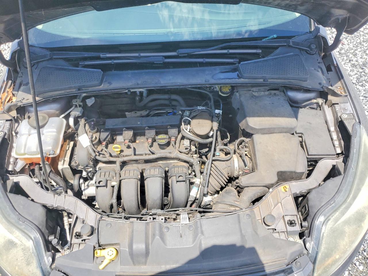 2014 Ford Focus Titanium Gray vin: 1FADP3J22EL233372