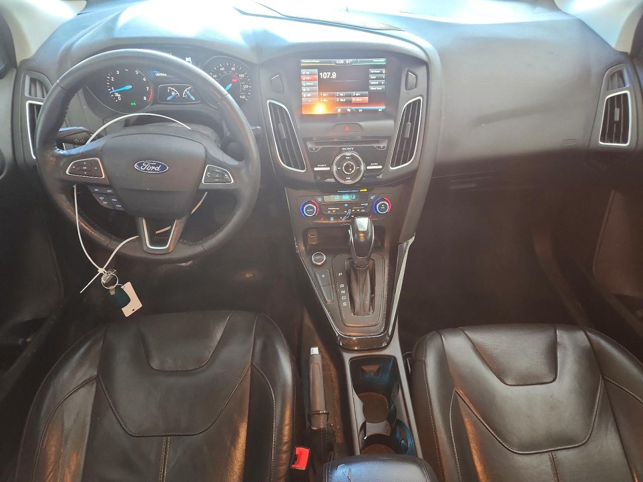 2015 Ford Focus Titanium Black vin: 1FADP3J22FL305088
