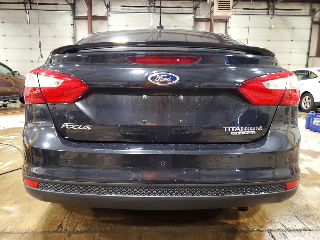 2013 Ford Focus Titanium Черный vin: 1FADP3J23DL217387