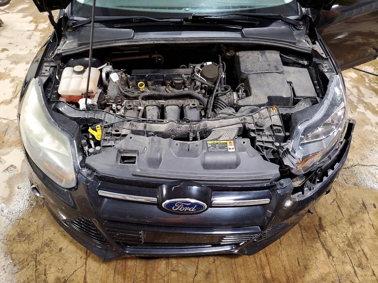 2013 Ford Focus Titanium Черный vin: 1FADP3J23DL217387