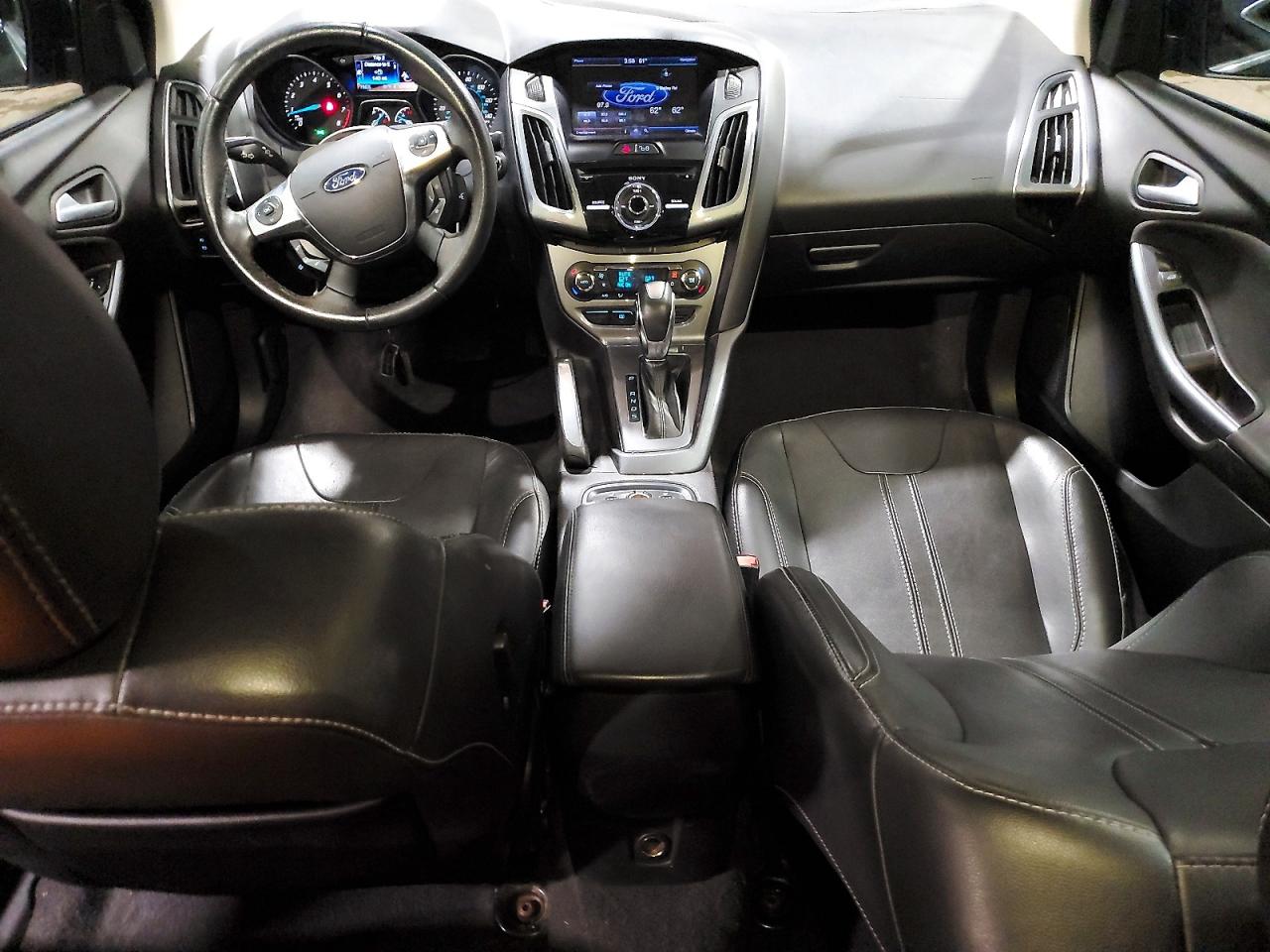 2013 Ford Focus Titanium Черный vin: 1FADP3J23DL217387