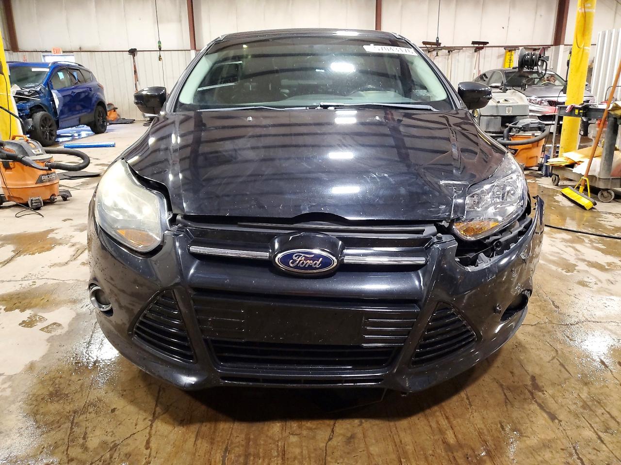 2013 Ford Focus Titanium Черный vin: 1FADP3J23DL217387
