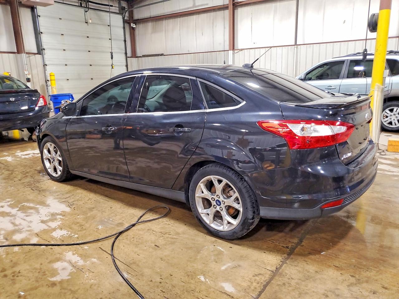 2013 Ford Focus Titanium Черный vin: 1FADP3J23DL217387