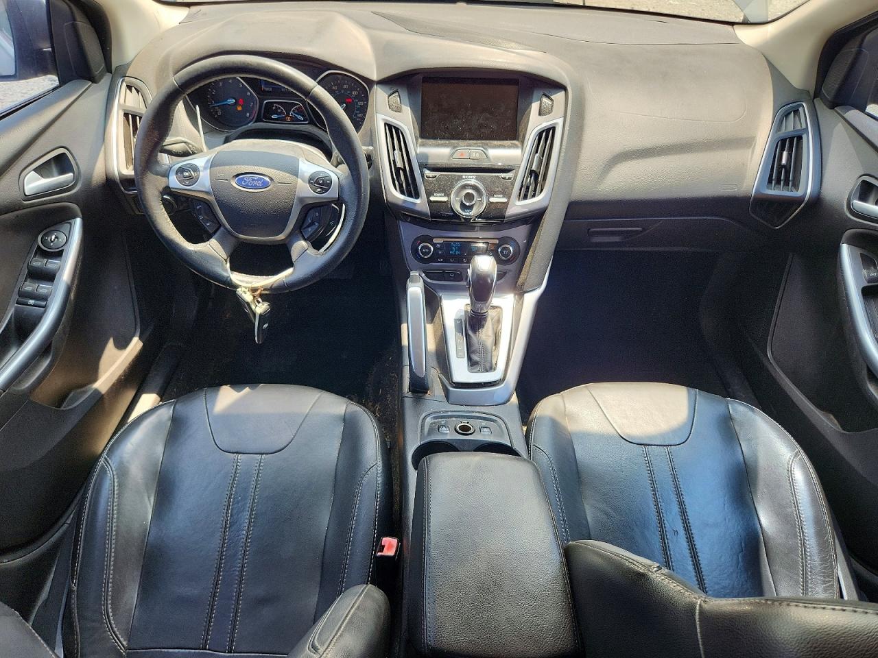 2013 Ford Focus Titanium Gray vin: 1FADP3J23DL299881