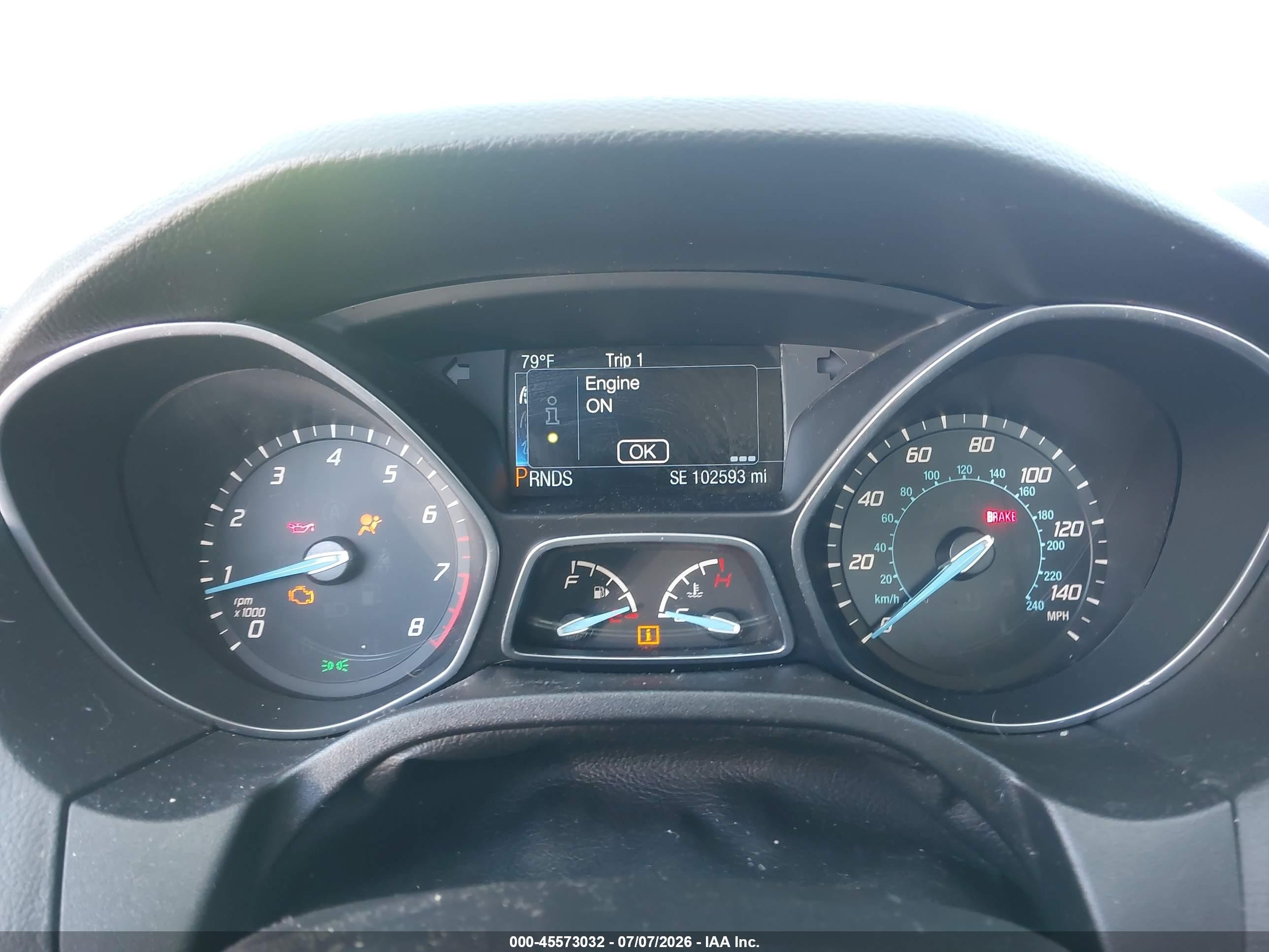 2014 Ford Focus Titanium Silver vin: 1FADP3J23EL264548