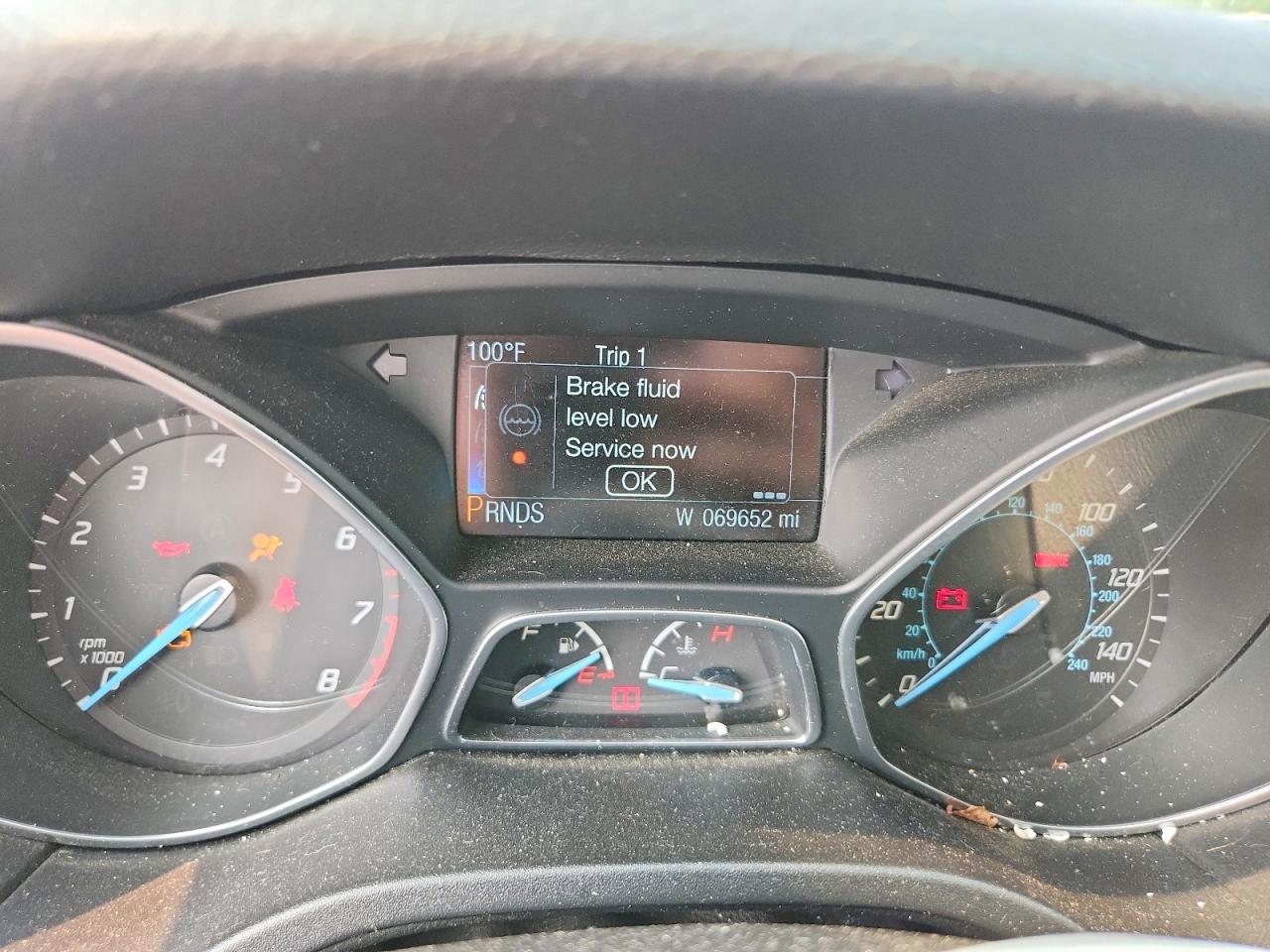 2014 Ford Focus Titanium Red vin: 1FADP3J23EL274299