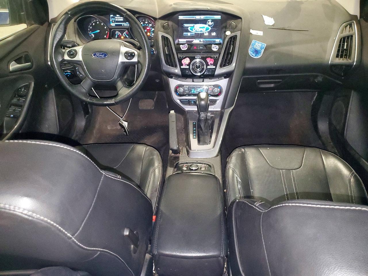 2014 Ford Focus Titanium Blue vin: 1FADP3J23EL374046