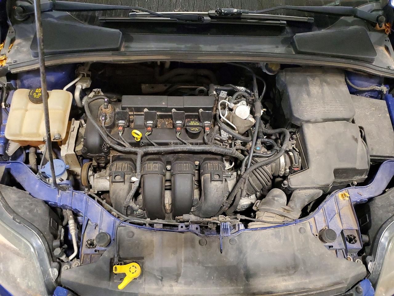 2014 Ford Focus Titanium Blue vin: 1FADP3J23EL374046