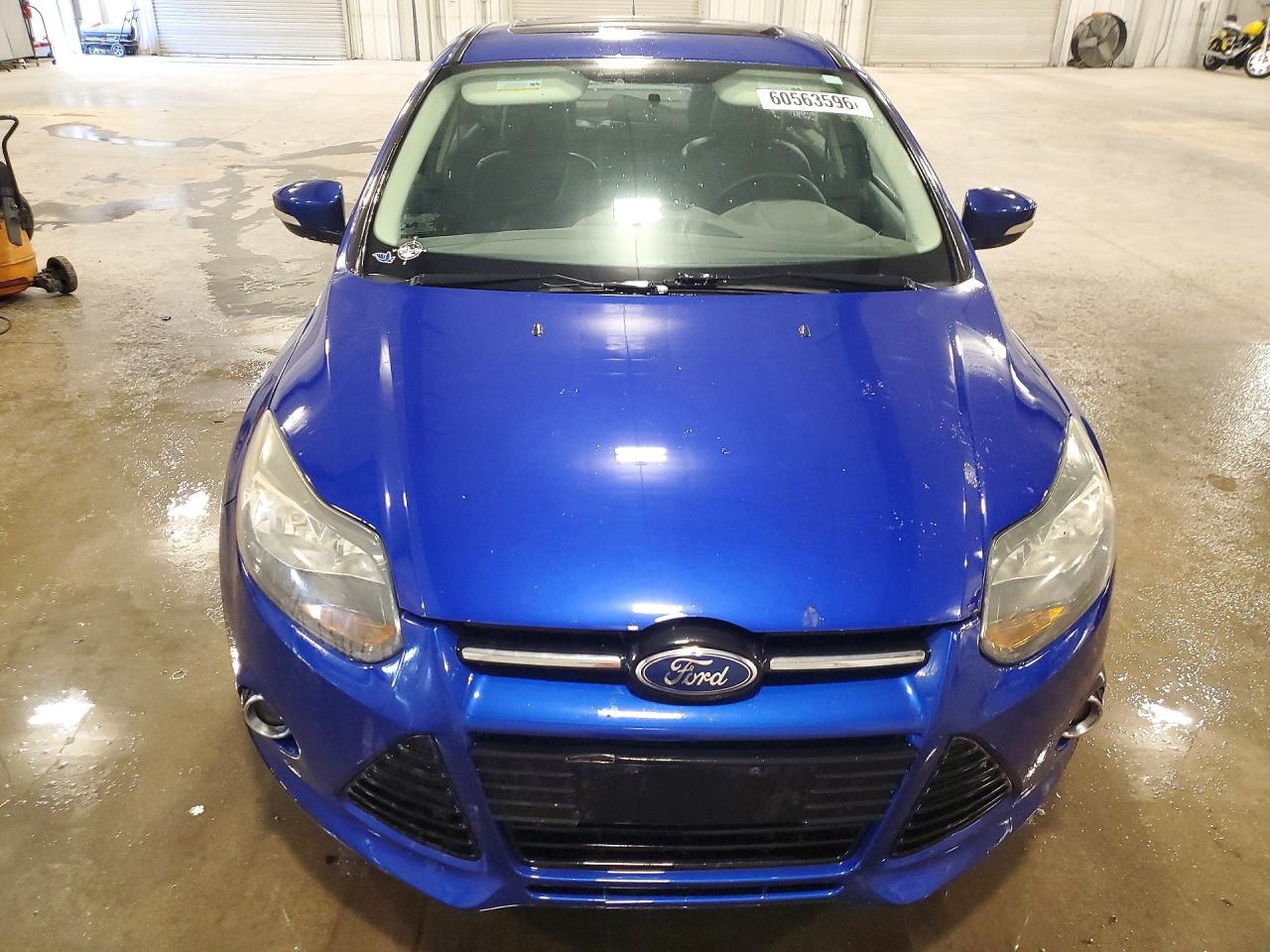 2014 Ford Focus Titanium Blue vin: 1FADP3J23EL374046