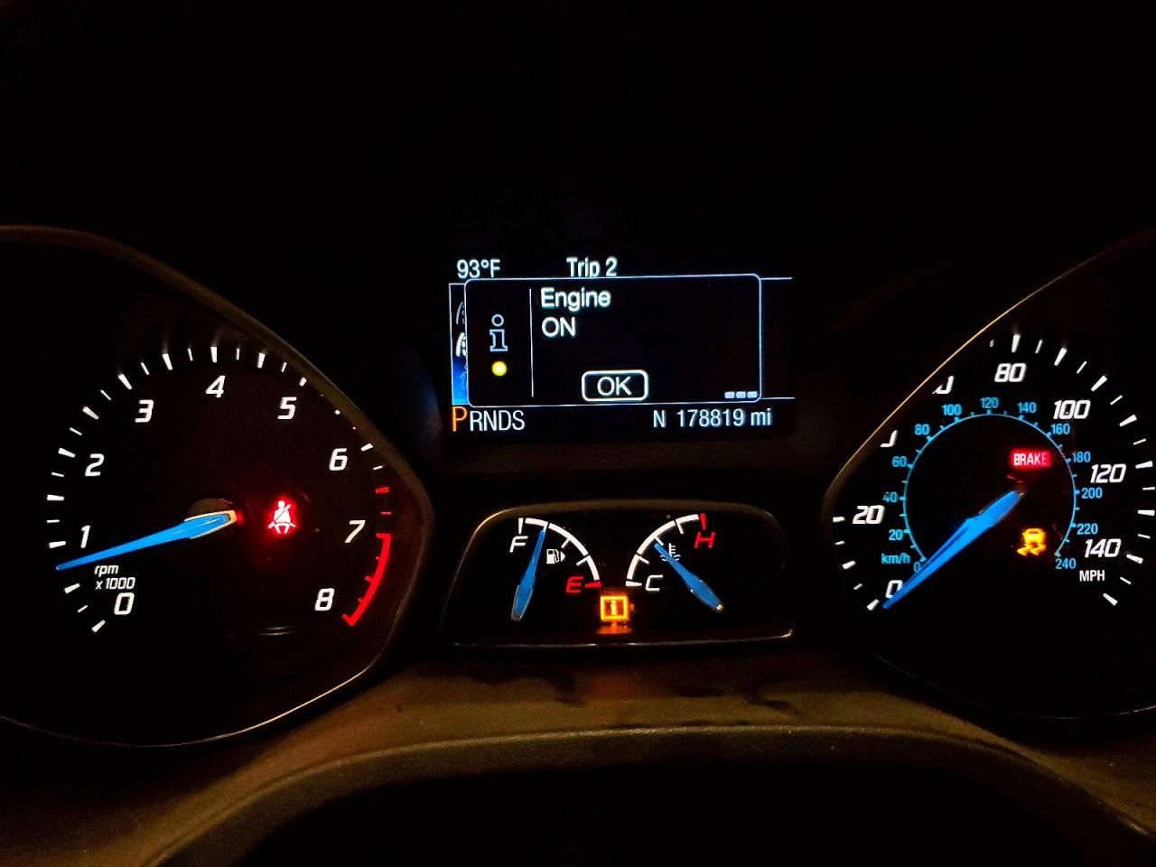 2014 Ford Focus Titanium Blue vin: 1FADP3J23EL374046