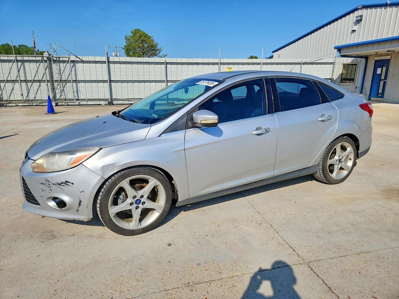 2013 Ford Focus Titanium Silver vin: 1FADP3J24DL231069