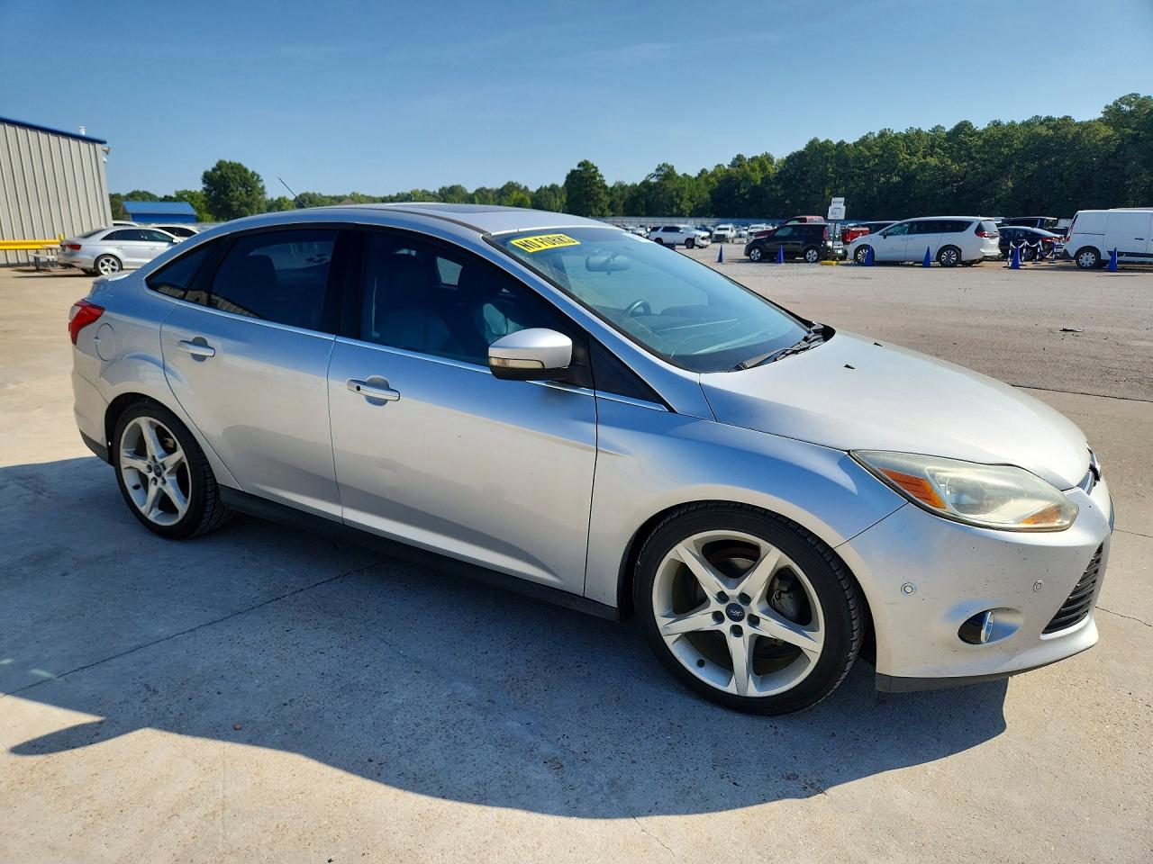2013 Ford Focus Titanium Silver vin: 1FADP3J24DL231069