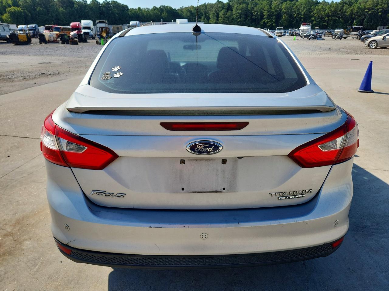 2013 Ford Focus Titanium Silver vin: 1FADP3J24DL231069