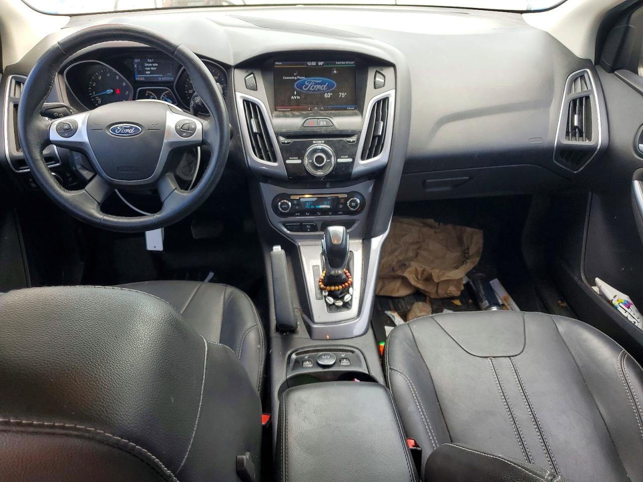 2014 Ford Focus Titanium Blue vin: 1FADP3J24EL244096