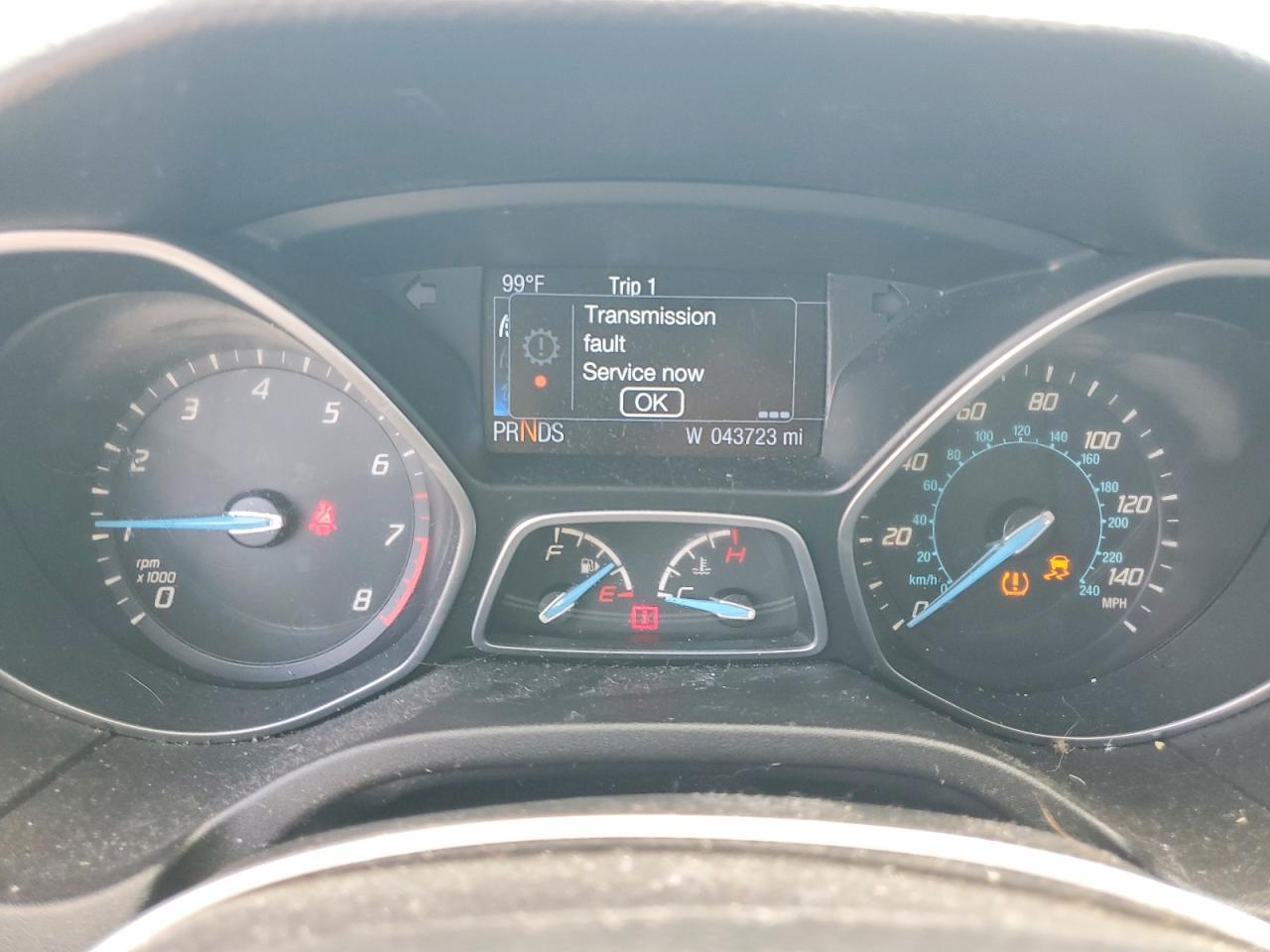 2014 Ford Focus Titanium Blue vin: 1FADP3J24EL244096