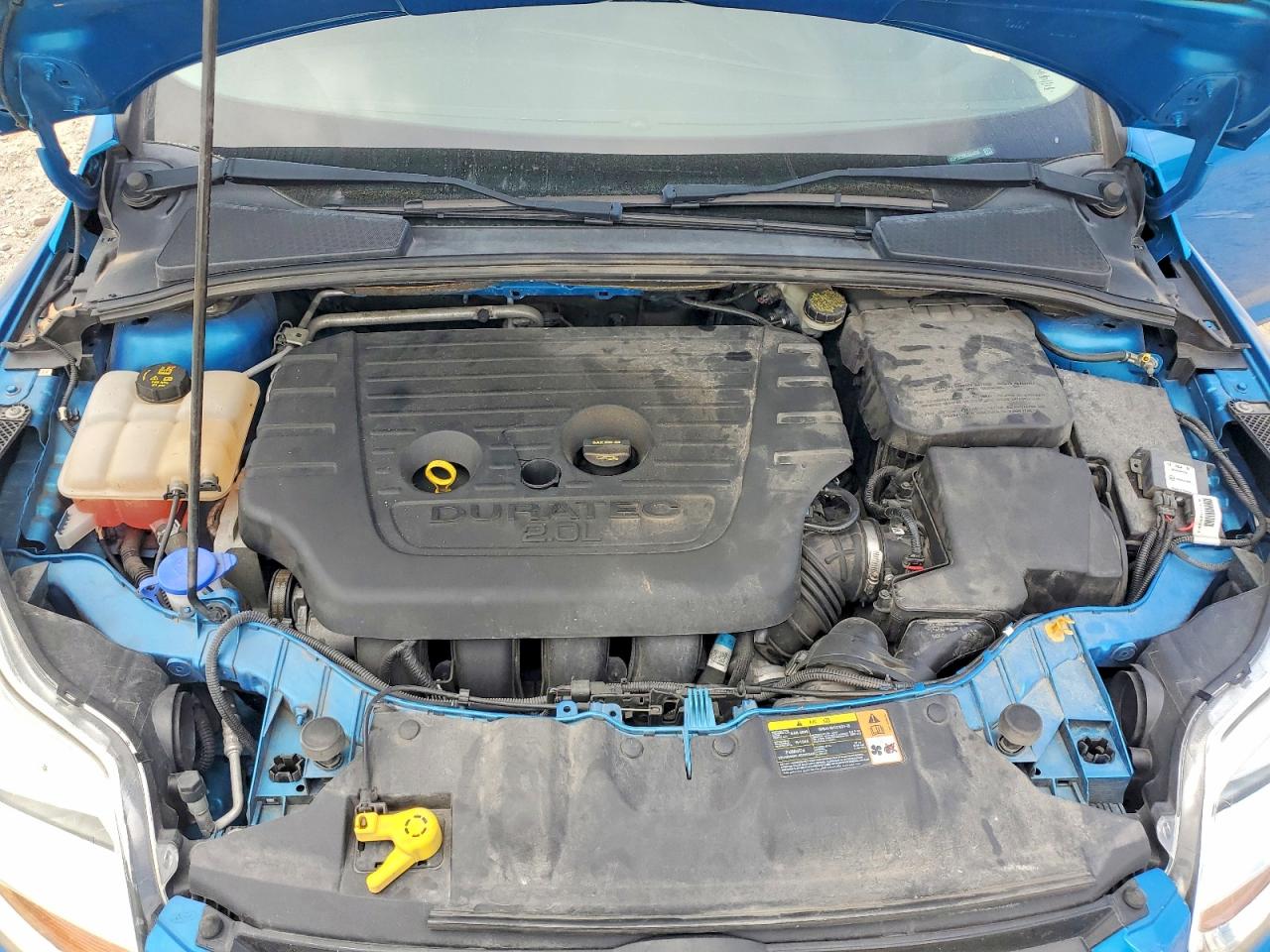2014 Ford Focus Titanium Blue vin: 1FADP3J24EL244096