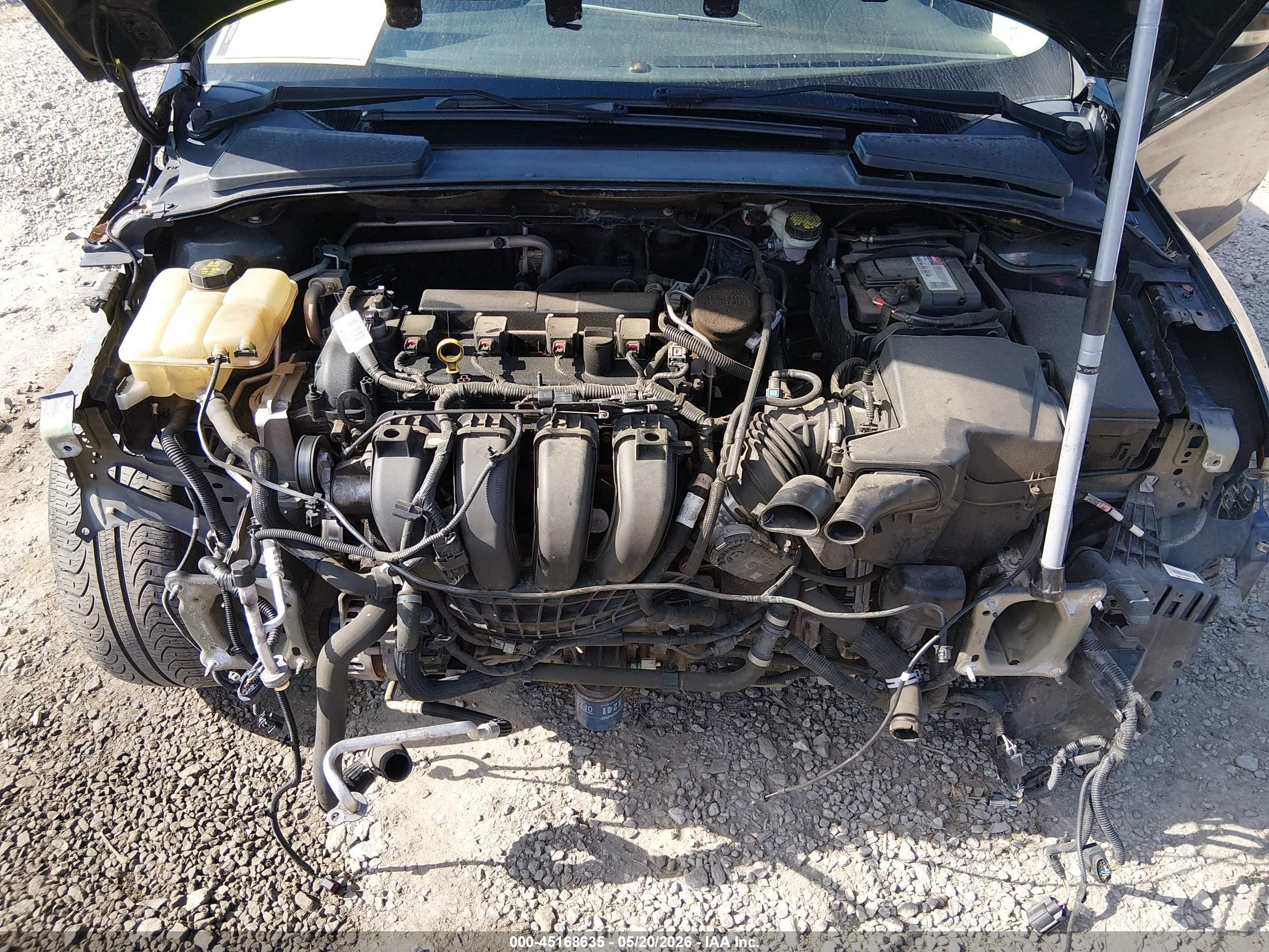 2014 Ford Focus Titanium Black vin: 1FADP3J24EL447456