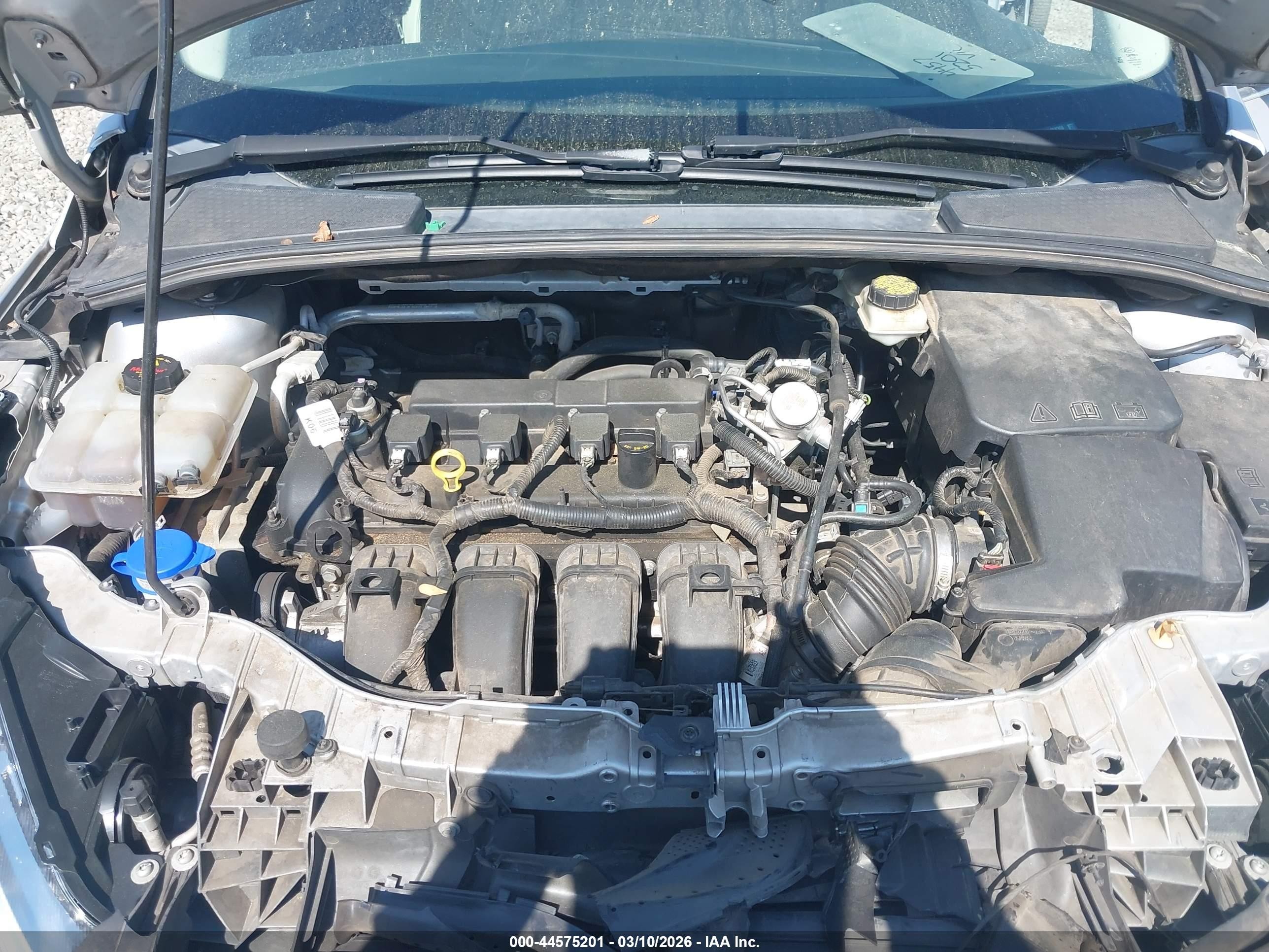 2017 Ford Focus Titanium Silver vin: 1FADP3J24HL268368