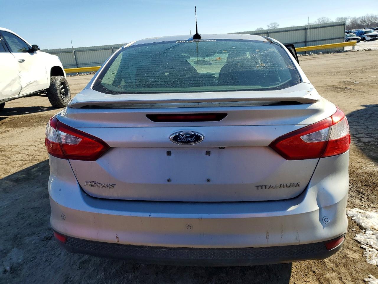 2013 Ford Focus Titanium Silver vin: 1FADP3J25DL124113
