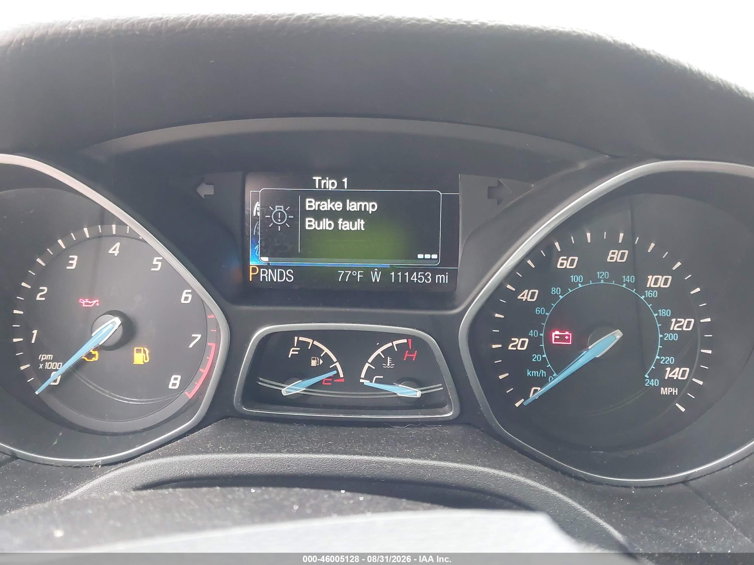 2013 Ford Focus Titanium Burgundy vin: 1FADP3J25DL311707