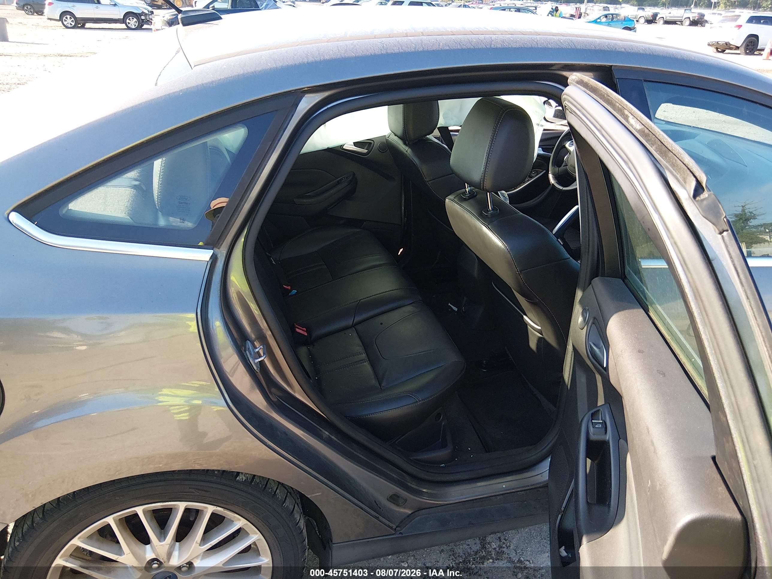 2013 Ford Focus Titanium Gray vin: 1FADP3J25DL378310