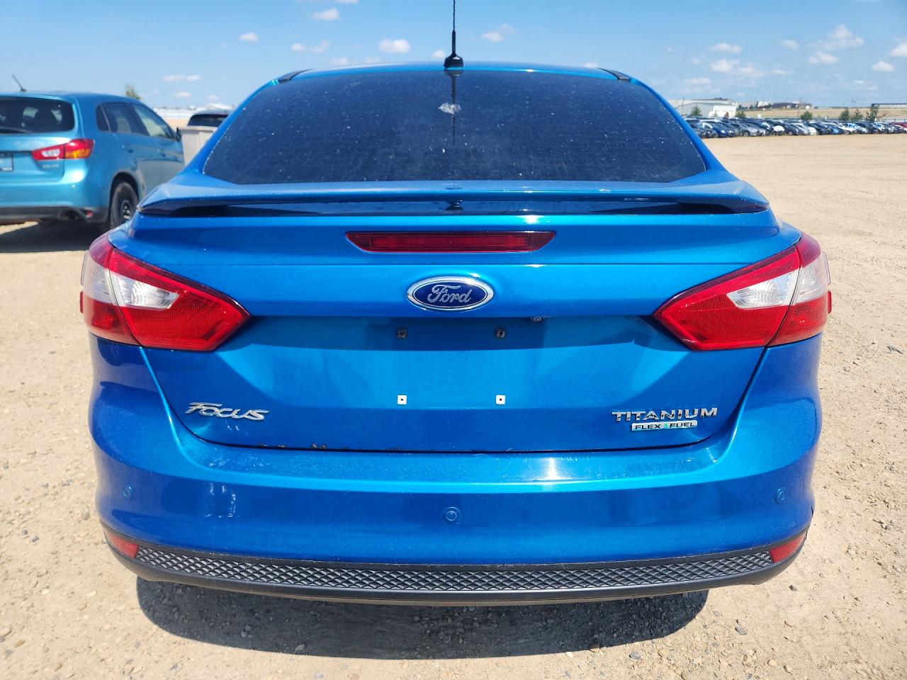 2014 Ford Focus Titanium Blue vin: 1FADP3J25EL146307