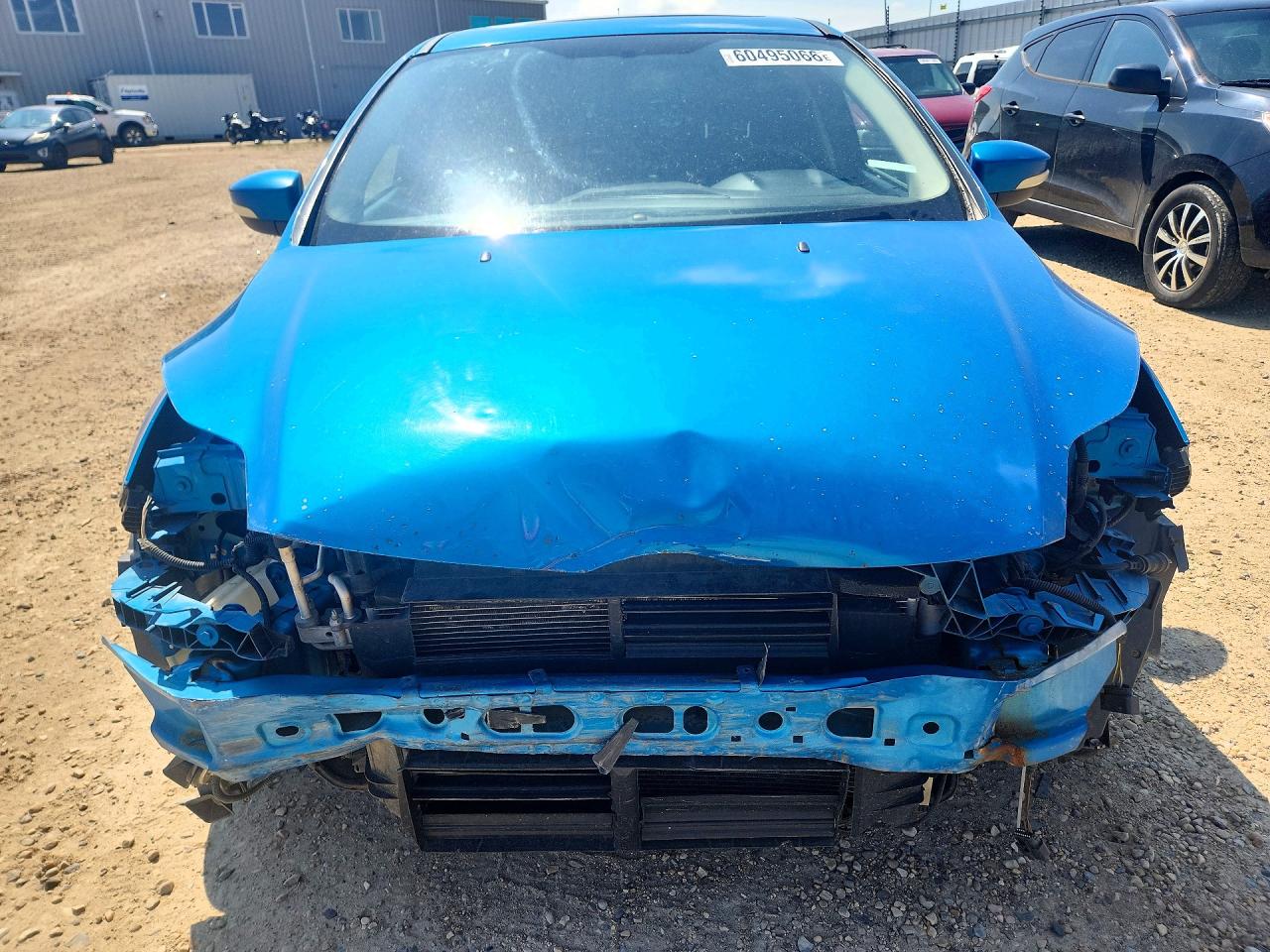 2014 Ford Focus Titanium Blue vin: 1FADP3J25EL146307