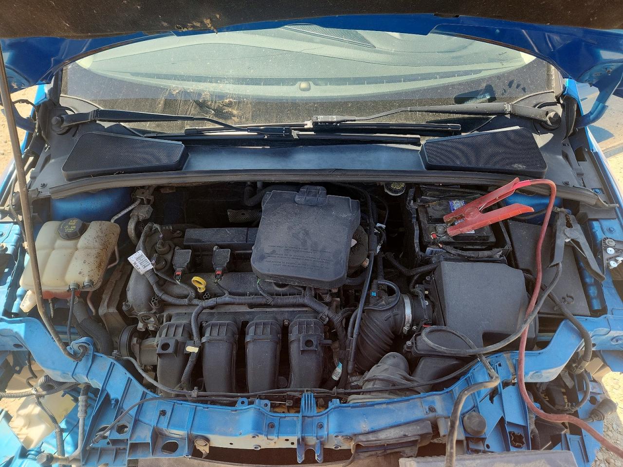 2014 Ford Focus Titanium Blue vin: 1FADP3J25EL146307