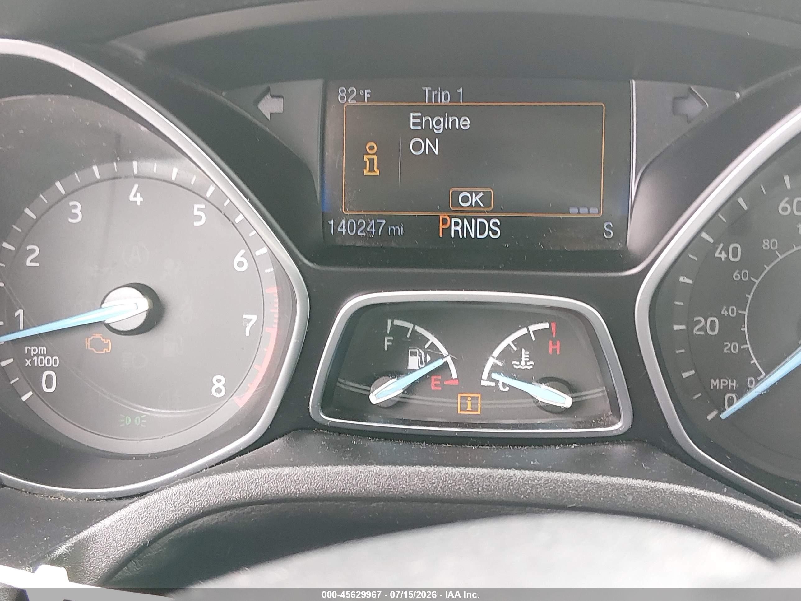 2015 Ford Focus Titanium Silver vin: 1FADP3J25FL235344