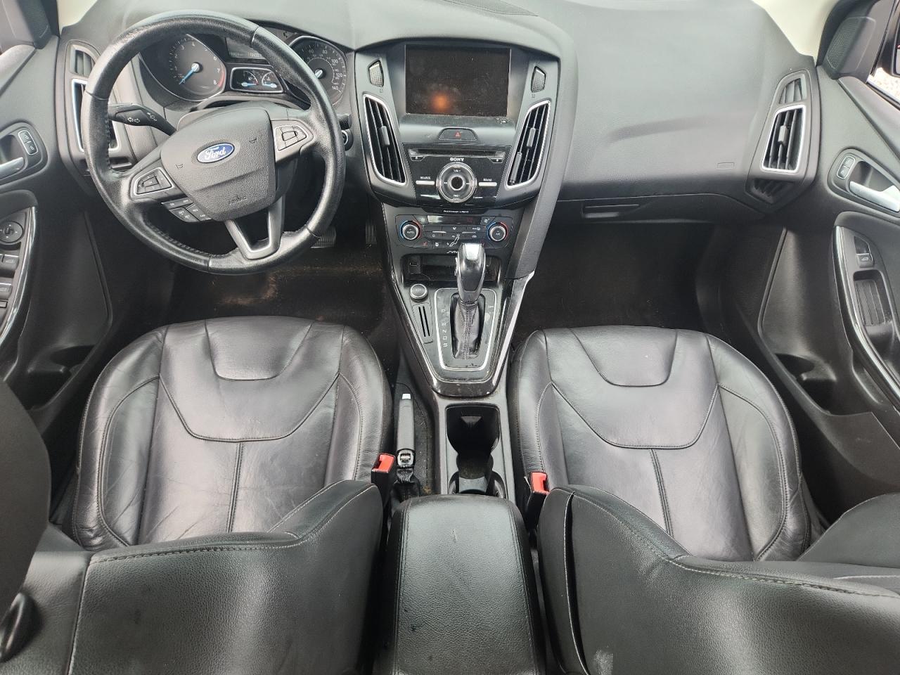 2015 Ford Focus Titanium Black vin: 1FADP3J25FL238230