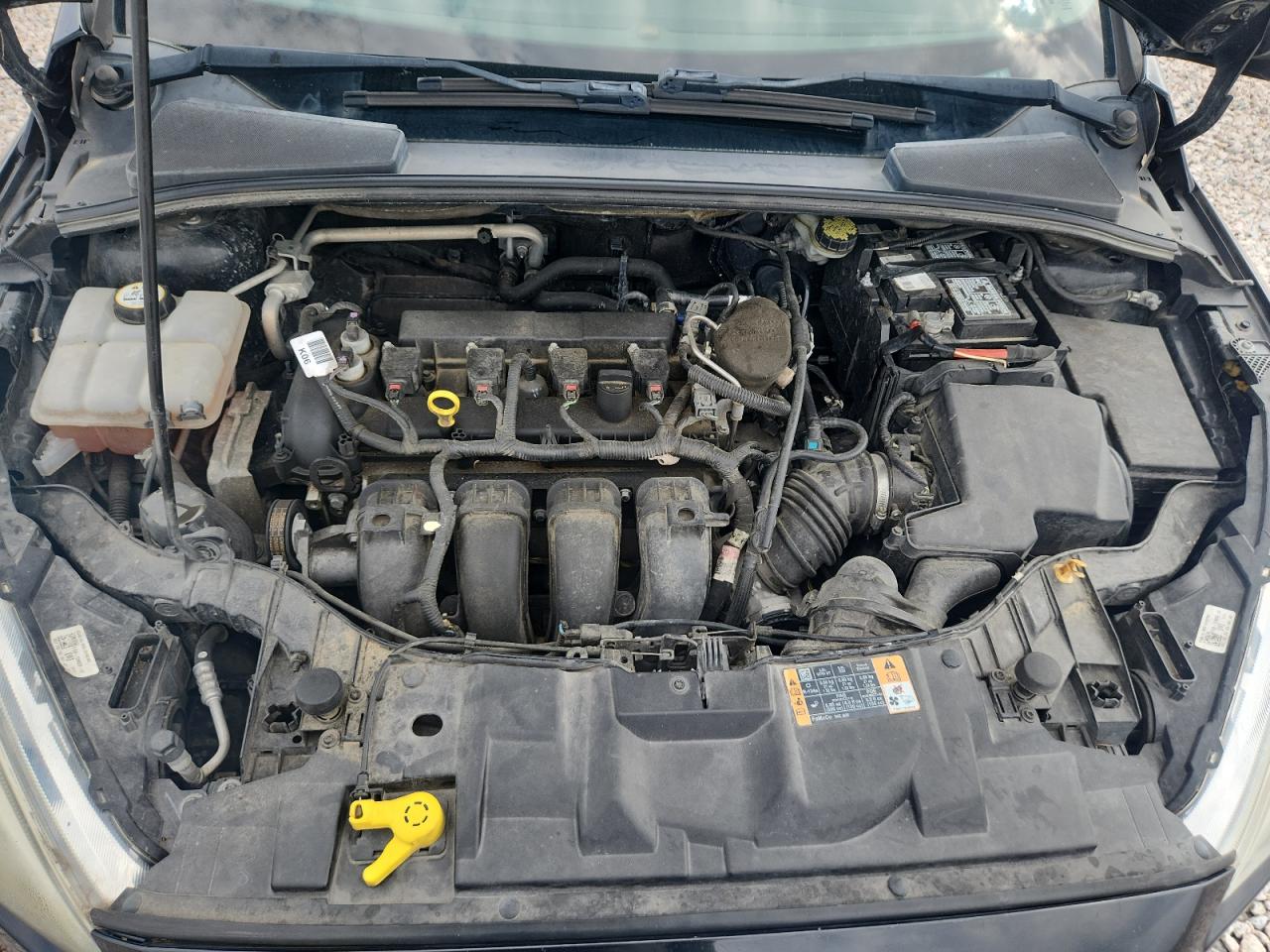 2015 Ford Focus Titanium Black vin: 1FADP3J25FL238230