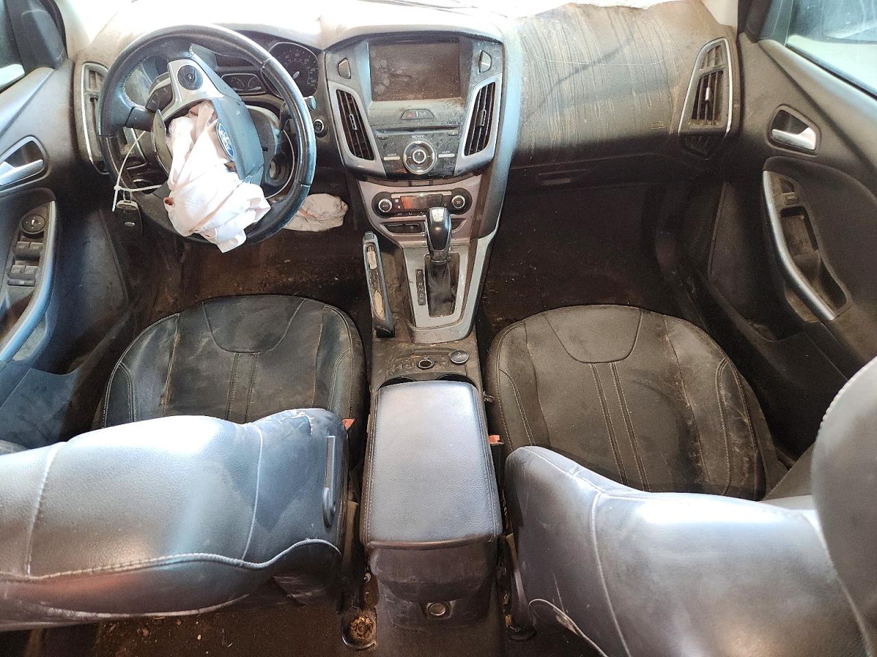 2013 Ford Focus Titanium Серый vin: 1FADP3J26DL177824