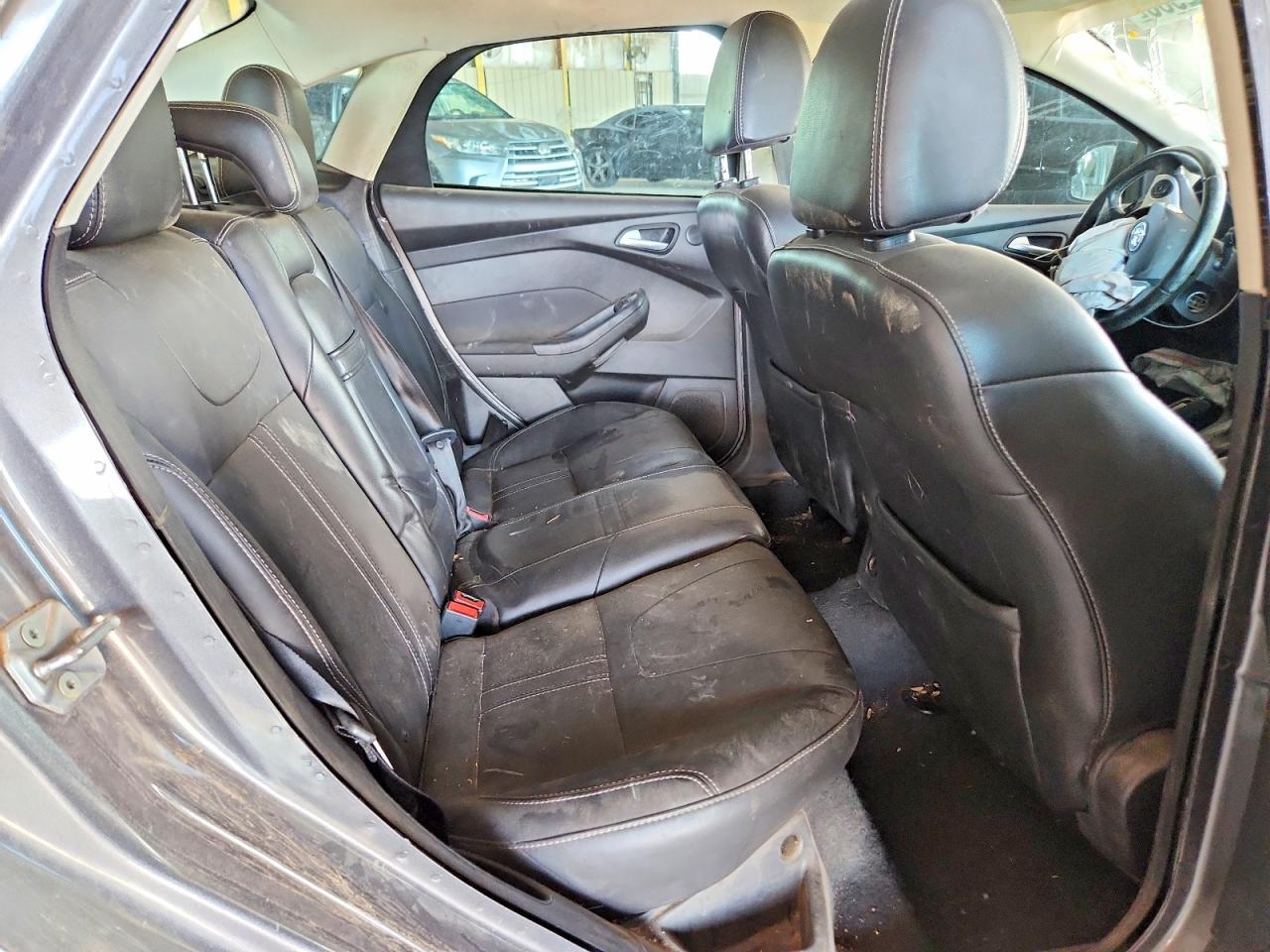 2013 Ford Focus Titanium Серый vin: 1FADP3J26DL177824