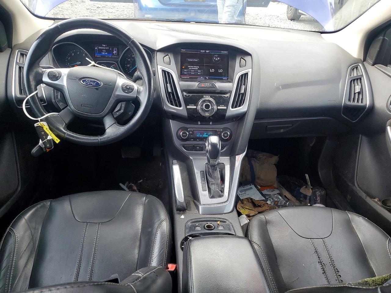 2013 Ford Focus Titanium Blue vin: 1FADP3J26DL188418