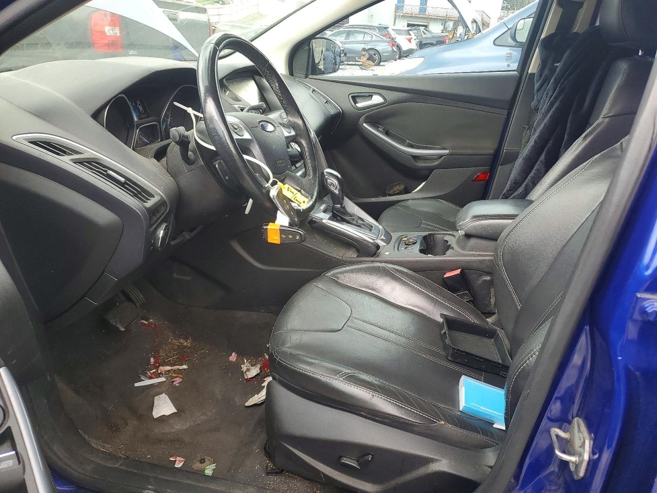 2013 Ford Focus Titanium Blue vin: 1FADP3J26DL188418