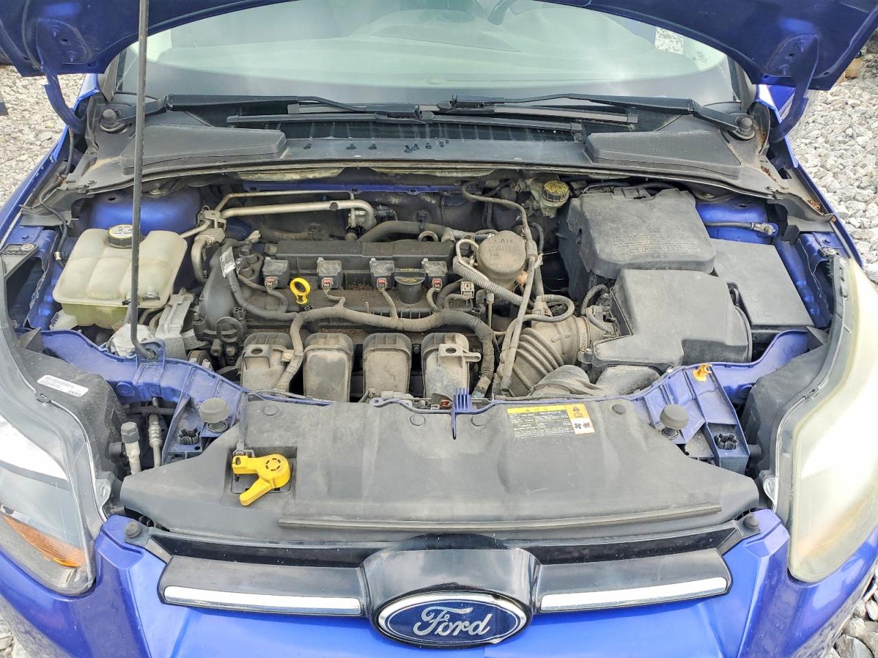 2013 Ford Focus Titanium Blue vin: 1FADP3J26DL188418