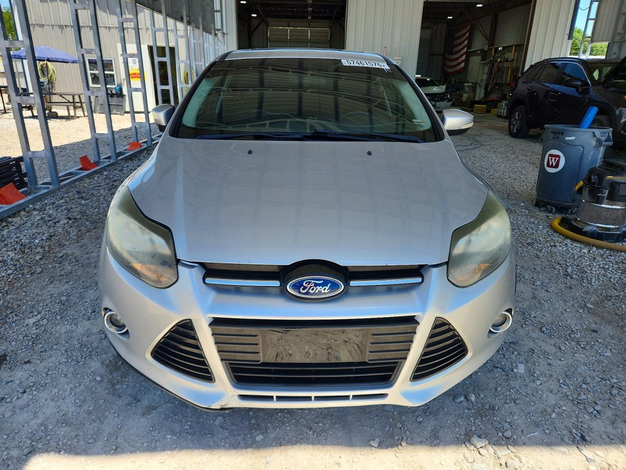 2013 Ford Focus Silver vin: 1FADP3J26DL234569