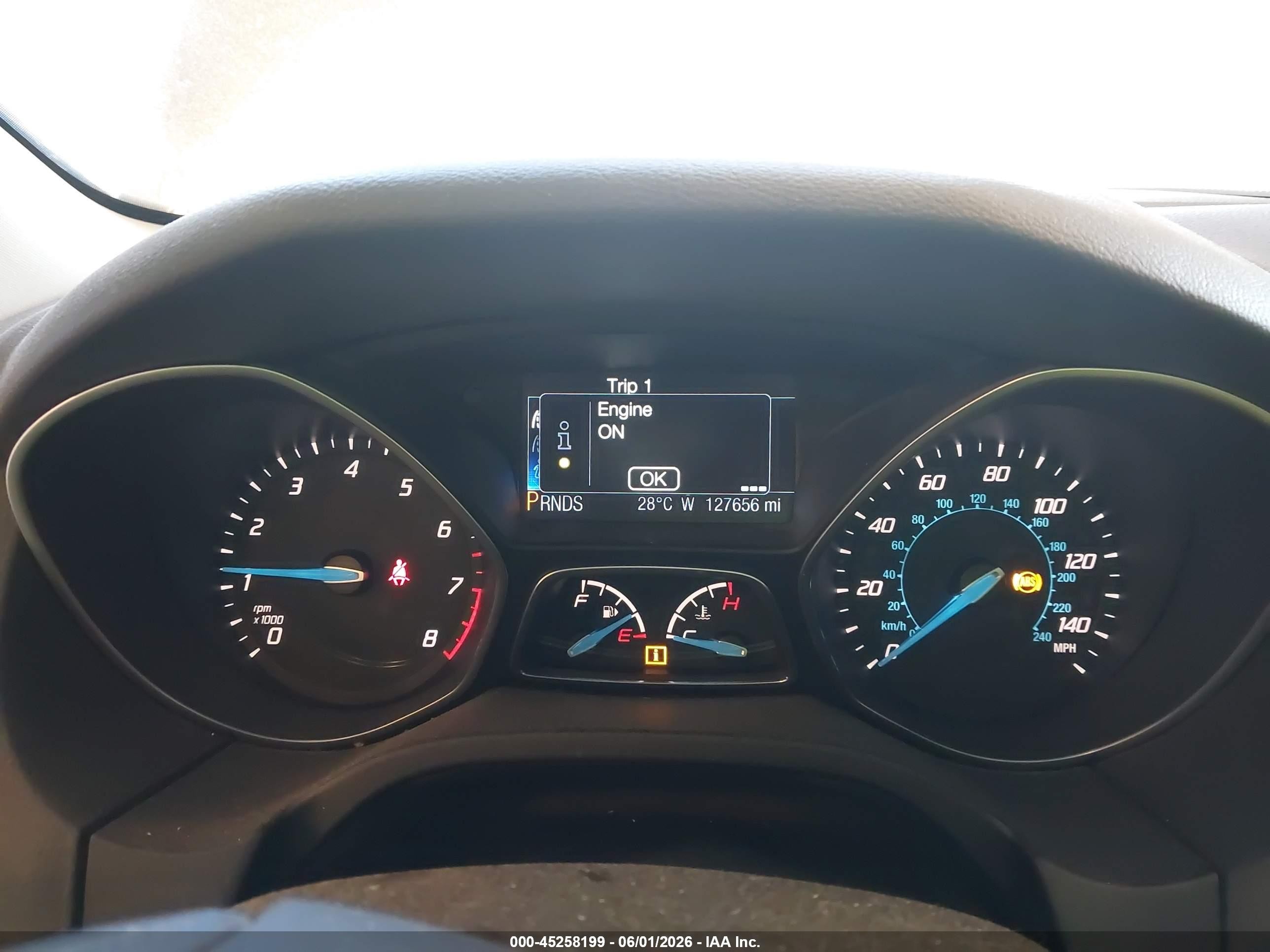 2013 Ford Focus Titanium Gray vin: 1FADP3J26DL283819